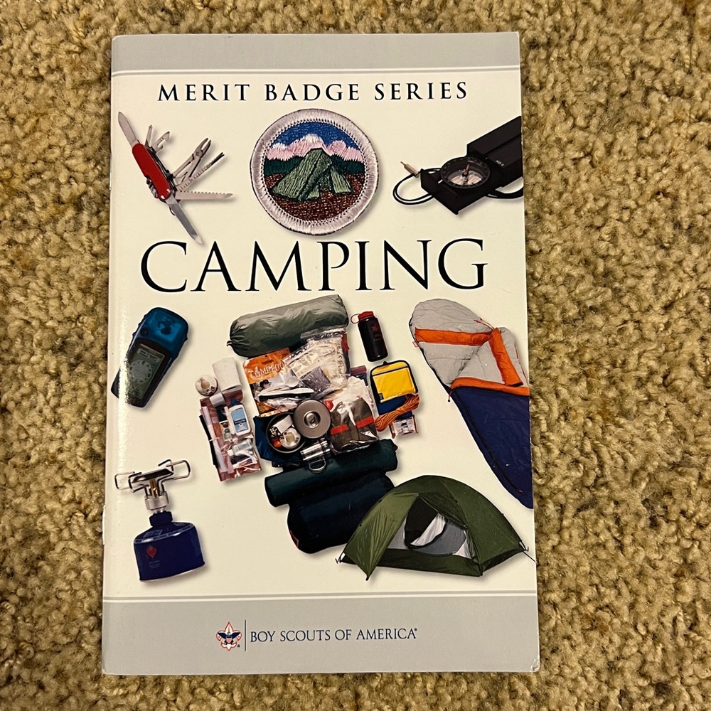 BSA: Camping Merit Badge Series Book